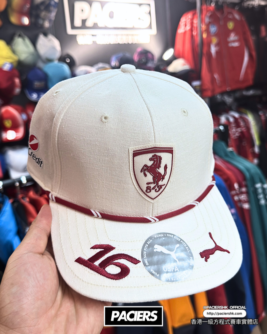 Scuderia Ferrari 2026 Charles Leclerc Monaco GP Cap
