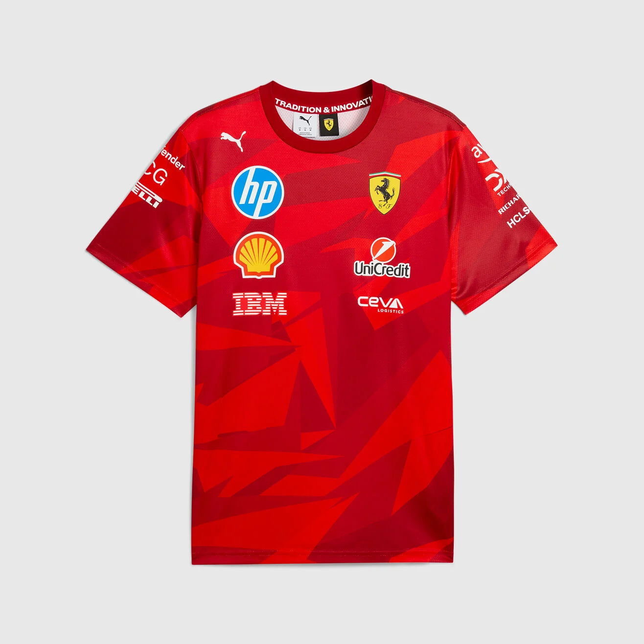 Scuderia Ferrari 2025 Team Las Vegas GP T-Shirt