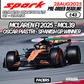 [Pre-Order] Spark 1:43 McLaren F1 2025 MCL39 Oscar Piastri Spanish GP Winner