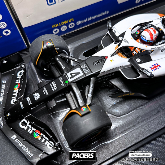 [IN STOCK] Solido 1:18 McLaren F1 2023 MCL60 Monaco GP Special Livery