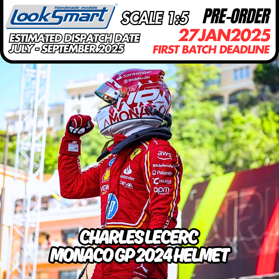 Looksmart Scuderia Ferrari Helmets 2024
