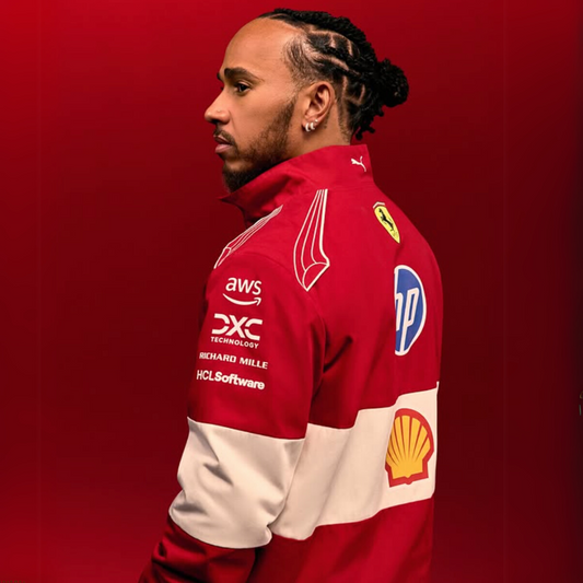 [Pre-Order] Scuderia Ferrari 2025 Team Vintage Jacket