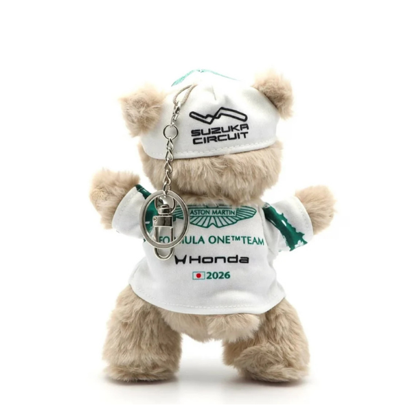 [Pre-Order] Aston Martin F1 2026 Japanese GP Bear Keyring [Suzuka Circuit Exclusive]