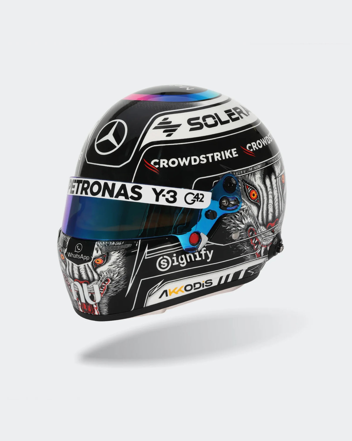 [Pre-Order] Mercedes-AMG F1 2026 Kimi Antonelli Japan GP Y-3 Helmet 1:2