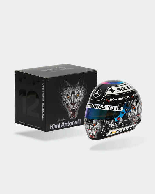 [Pre-Order] Mercedes-AMG F1 2026 Kimi Antonelli Japan GP Y-3 Helmet 1:2