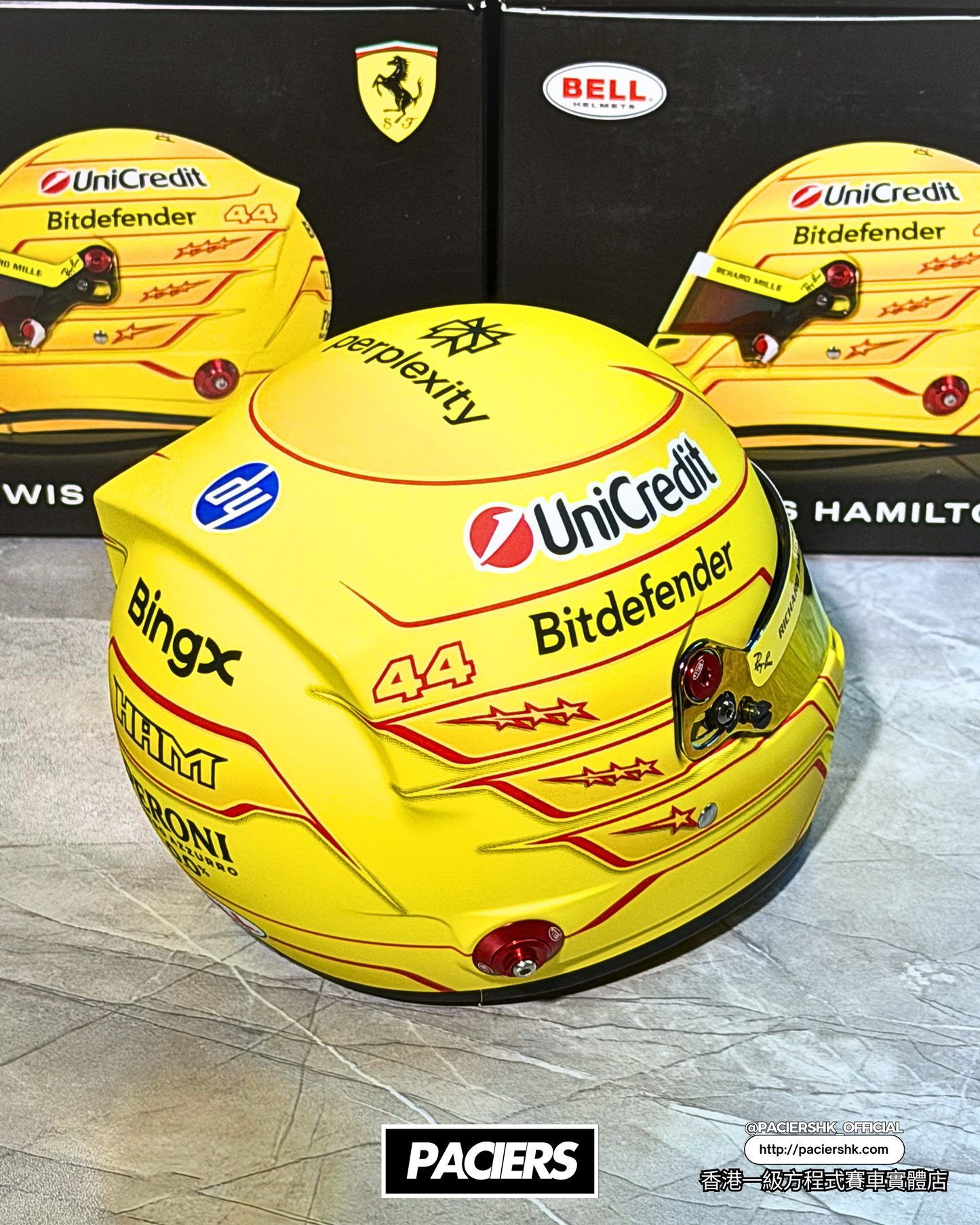 Bell 1:2 Scuderia Ferrari 2026 Lewis Hamilton Helmet