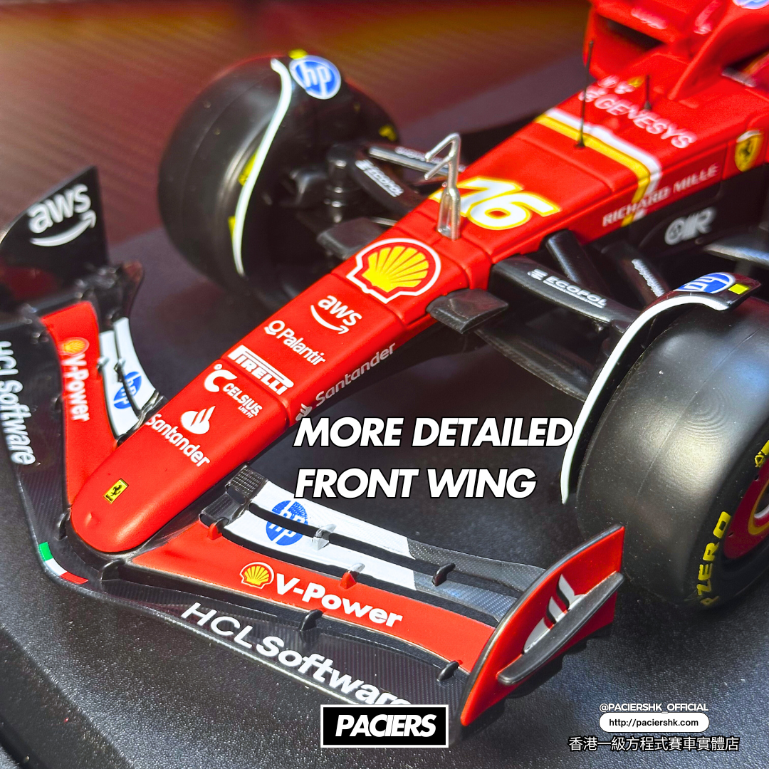 Bburago 1:18 Scuderia Ferrari 2024 SF-24