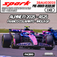 [Pre-Order] Spark 1:43 Alpine F1 2025 A525 Franco Colapinto Imola GP