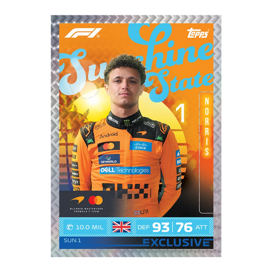 Topps F1 2026 Turbo Attax - Mega Tin - Sunshine State