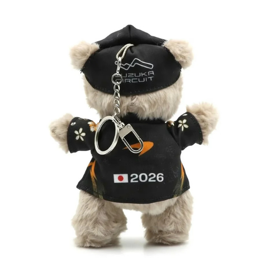 [Pre-Order] McLaren F1 2026 Japanese GP Bear Keyring [Suzuka Circuit Exclusive]