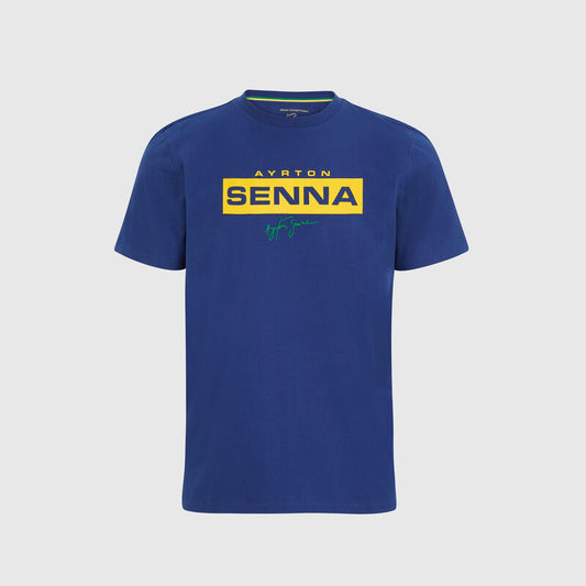 [Pre-Order] Ayrton Senna Logo T-shirt (3 Colors) 