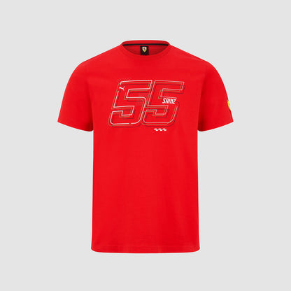 [Pre-Order] Scuderia Ferrari Carlos Sainz Graphic T-Shirt (2 Colours)