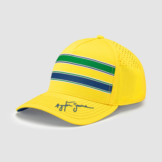[Pre-Order] Ayrton Senna Stripe Baseball Cap