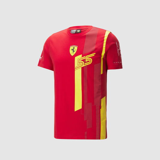 [Pre-Order] Scuderia Ferrari 2023 Carlos Sainz Spanish GP T-Shirt