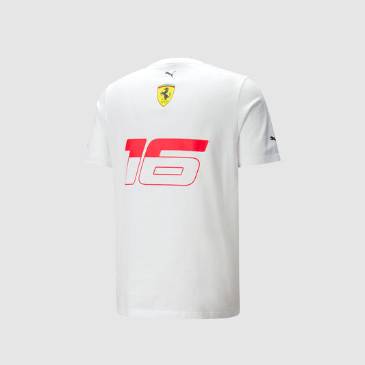 [Pre-Order] Scuderia Ferrari 2023 Charles Leclerc Monaco GP T-shirt