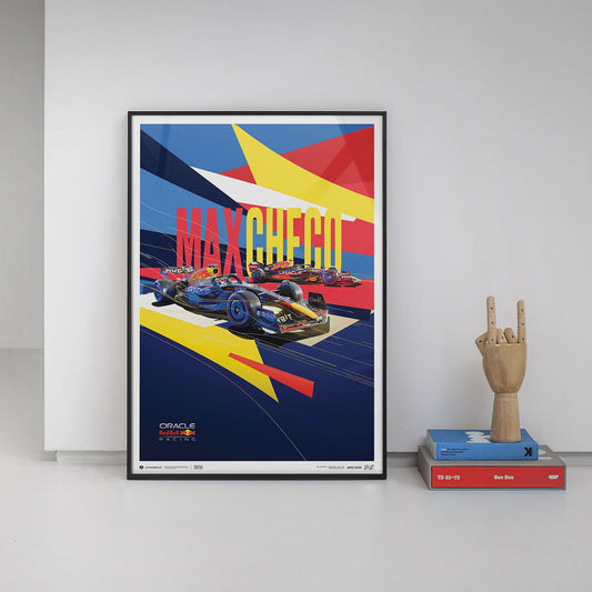 [Pre-Order] Oracle Red Bull Racing 2022 Max & Checo RB18 Poster