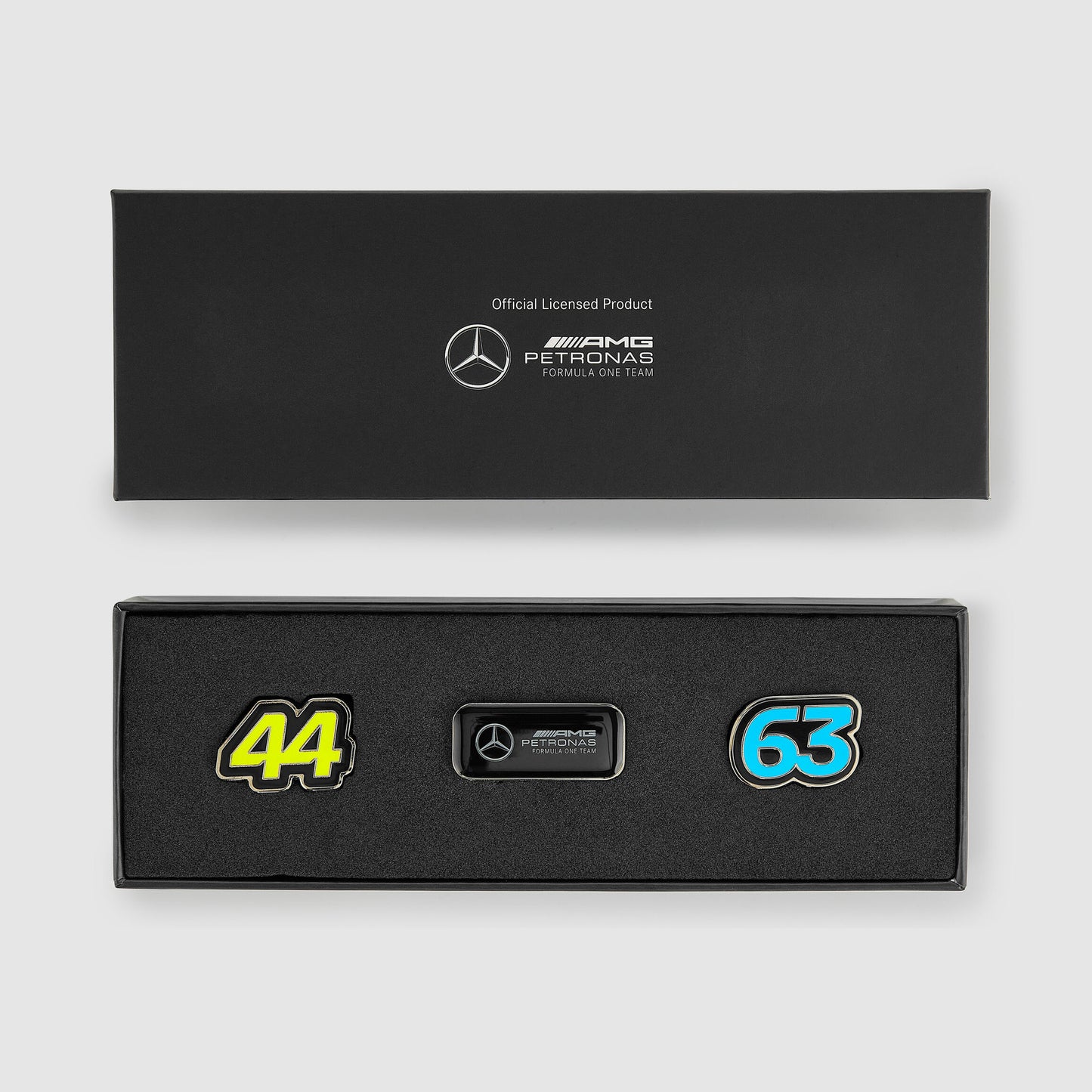 [Pre-Order] Mercedes-AMG F1 2024 Drivers Pin Set