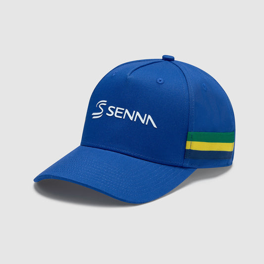 [Pre-Order] Ayrton Senna Stripe Cap (2 Colours)