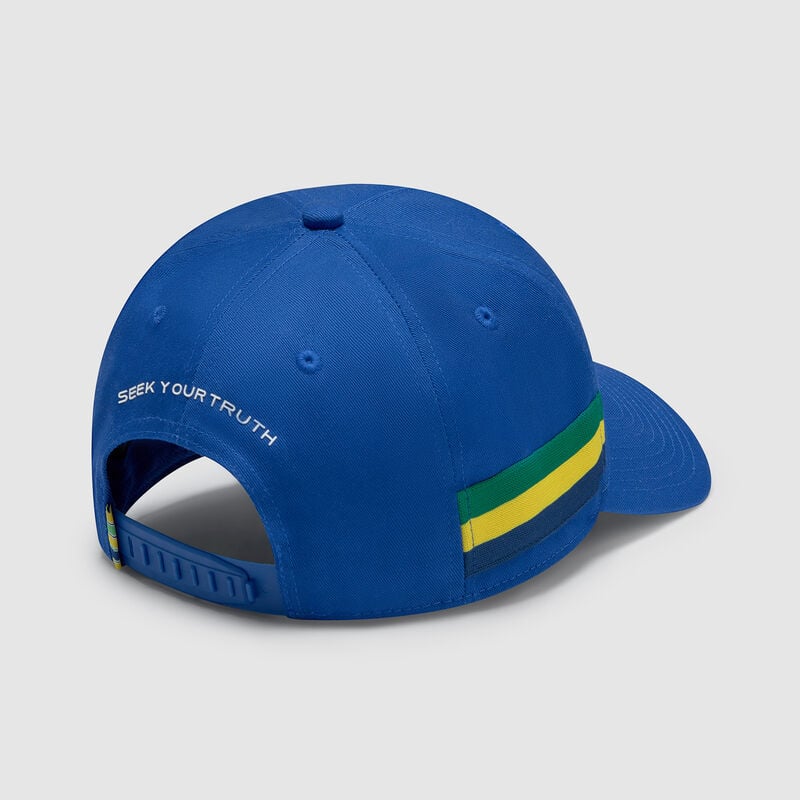 [Pre-Order] Ayrton Senna Stripe Cap (2 Colours)