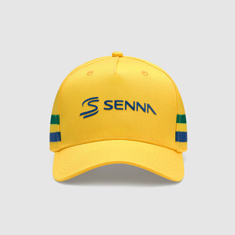 [Pre-Order] Ayrton Senna Stripe Cap (2 Colours)