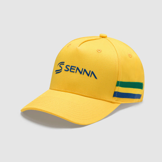 [Pre-Order] Ayrton Senna Stripe Cap (2 Colours)