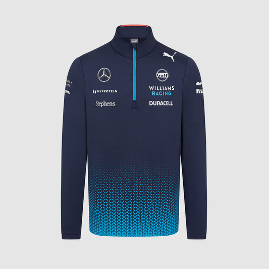 [Pre-Order] Williams Racing 2024 Team 1/4 Zip Sweatshirt