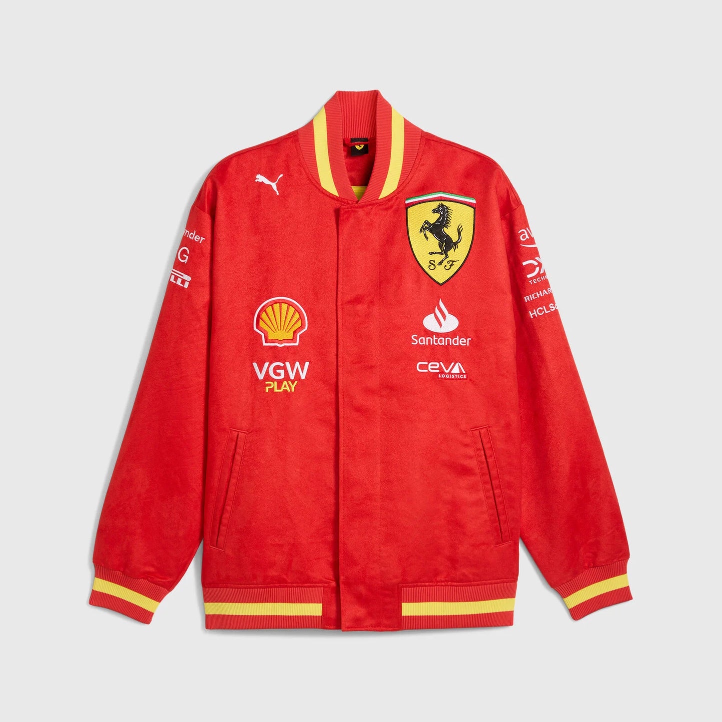 [Pre-Order] Scuderia Ferrari 2024 Team Varsity Jacket