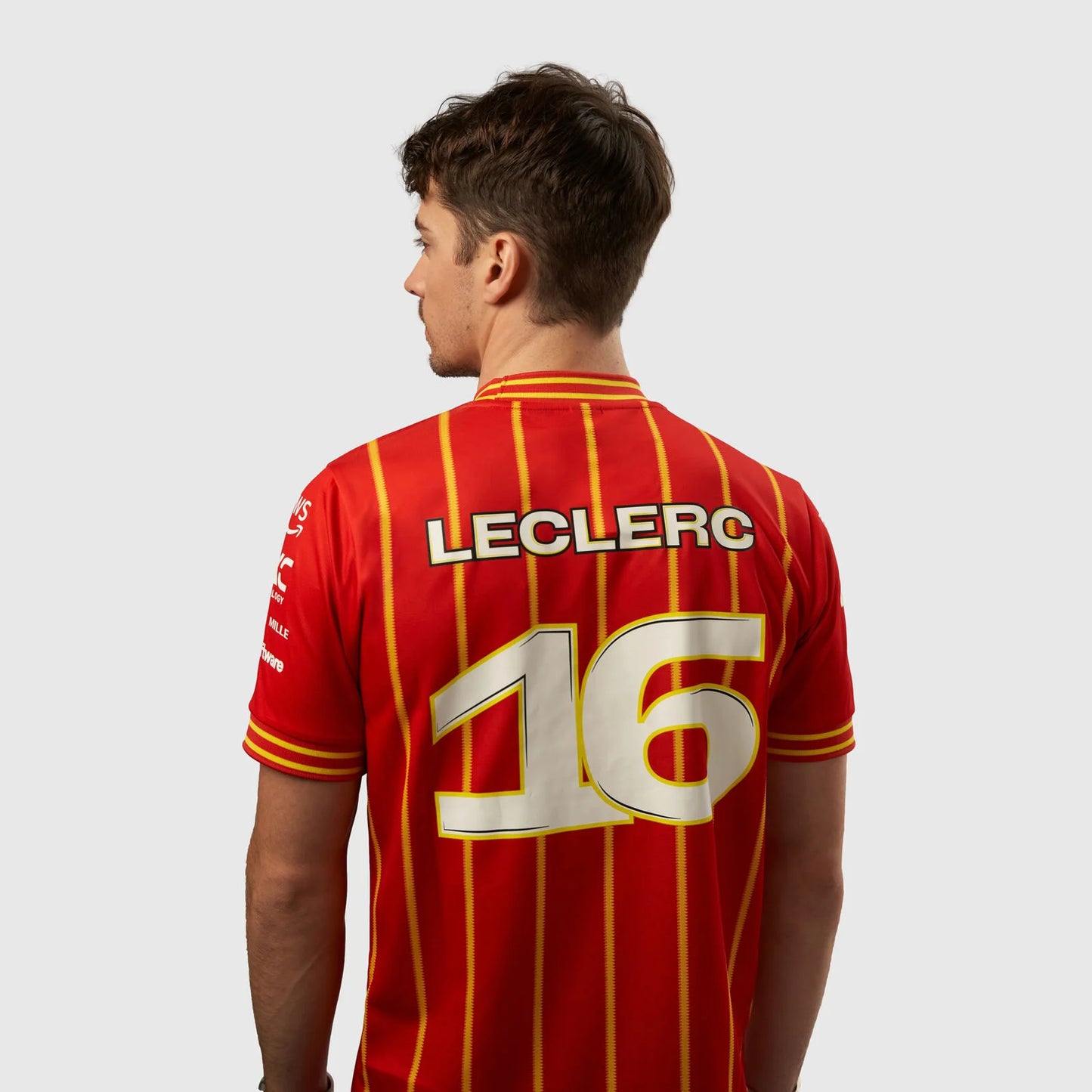 [In Stock] Scuderia Ferrari 2024 Charles Leclerc Soccer Jersey