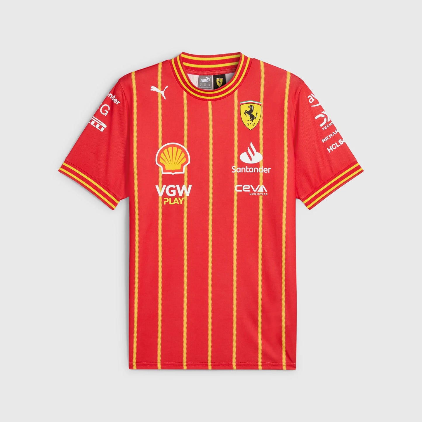 [In Stock] Scuderia Ferrari 2024 Charles Leclerc Soccer Jersey