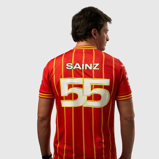 [Pre-Order] Scuderia Ferrari 2024 Carlos Sainz Soccer Jersey