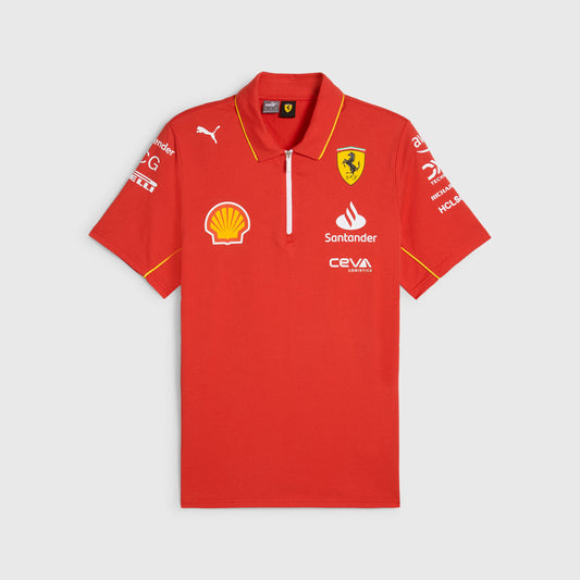 [Pre-Order] Scuderia Ferrari 2024 Team Polo