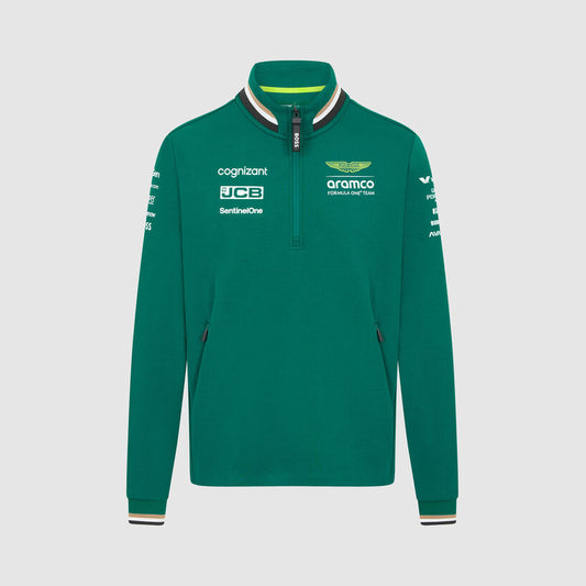 [Pre-Order] Aston Martin F1 2024 Team 1/4 Zip Sweatshirt