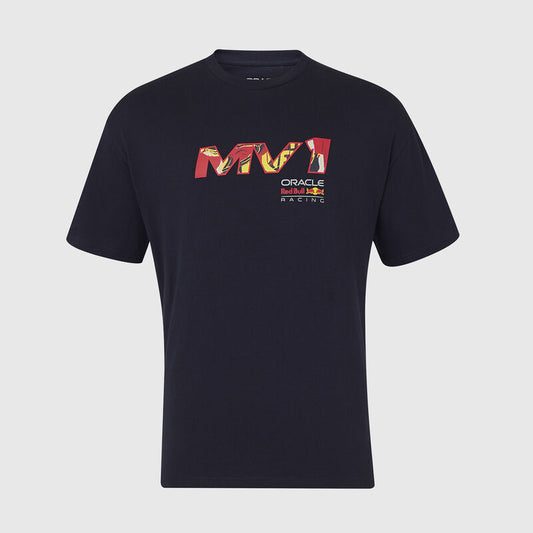 [Pre-Order] Red Bull Racing 2024 Max Verstappen Pop Art Oversized T-Shirt (2 Colours)