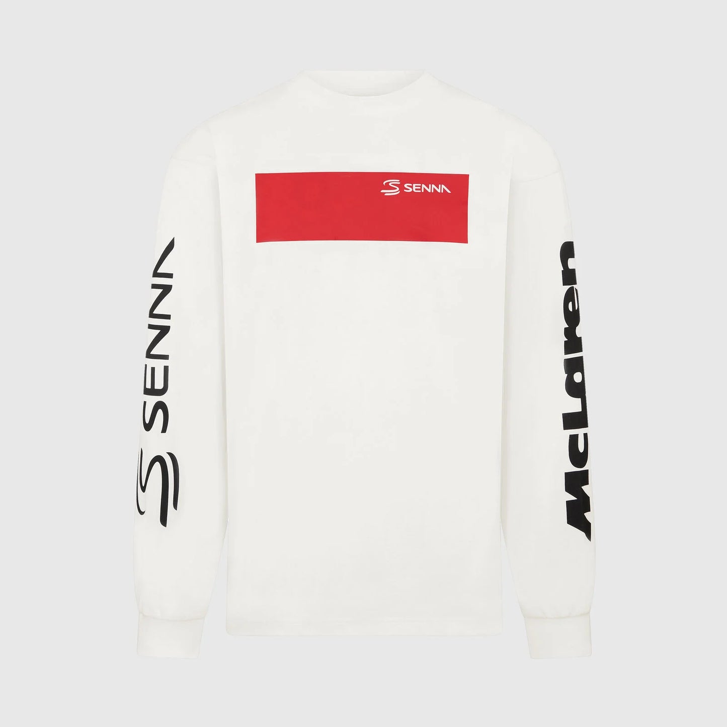 [Pre-Order] Ayrton Senna x McLaren F1 Team Long Sleeve T-Shirt