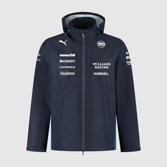 [Pre-Order] Williams Racing 2025 Team Rain Jacket