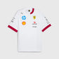 Scuderia Ferrari 2025 Team Oversized T-Shirt - White