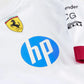 Scuderia Ferrari 2025 Team Oversized T-Shirt - White