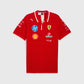 Scuderia Ferrari 2025 Chinese GP Team Knitted Polo