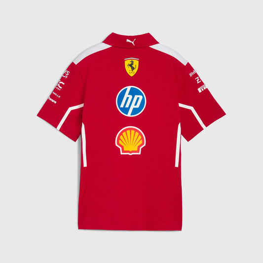 [Pre-Order] Scuderia Ferrari 2025 Team Polo - Womens