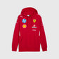 [Pre-Order] Scuderia Ferrari 2025 Team Hoodie - Kids