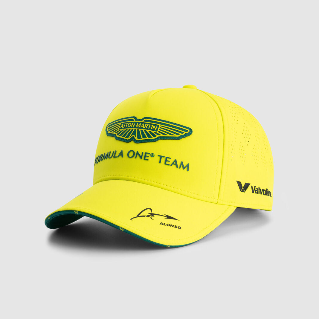 [Pre-Order] Aston Martin F1 2025 Fernando Alonso Cap (2 Colours)