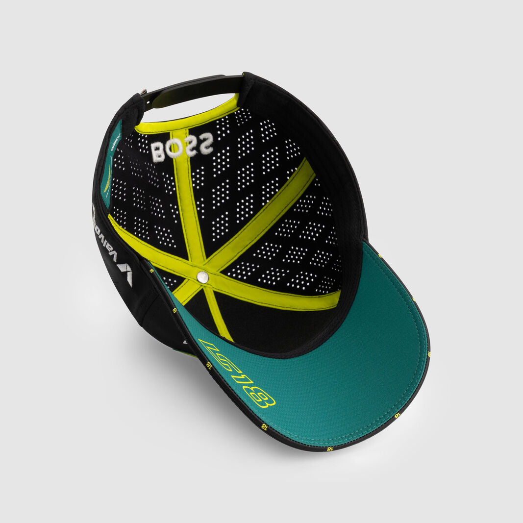 [Pre-Order] Aston Martin F1 2025 Lance Stroll Cap (2 Colours)