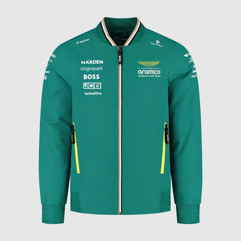 [Pre-Order] Aston Martin F1 2025 Team Bomber Jacket