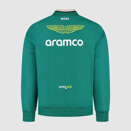 [Pre-Order] Aston Martin F1 2025 Team Bomber Jacket