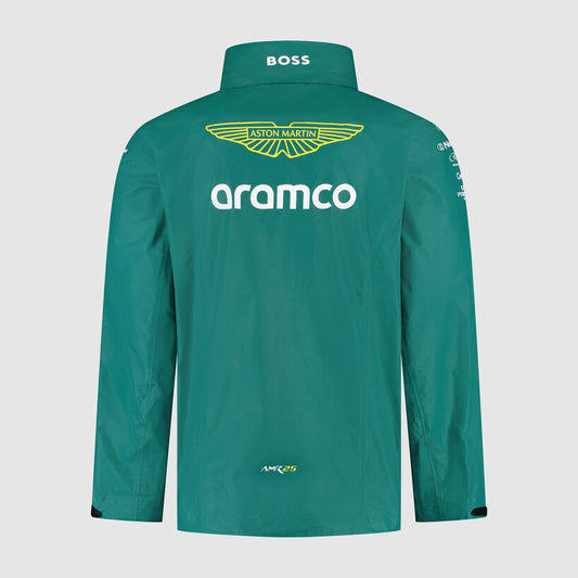 [Pre-Order] Aston Martin F1 2025 Team Rain Jacket