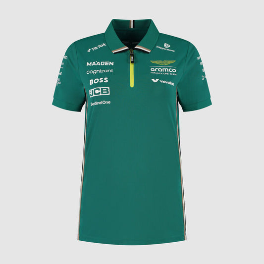 [Pre-Order] Aston Martin F1 2025 Team Polo - Womens