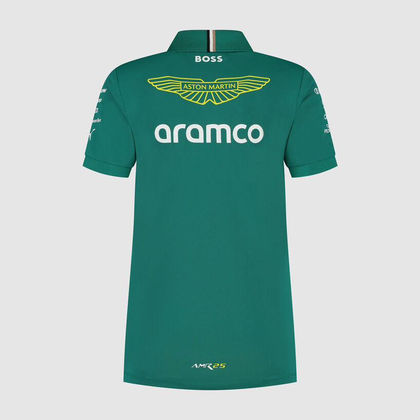 [Pre-Order] Aston Martin F1 2025 Team Polo - Womens