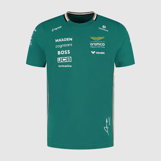 [Pre-Order] Aston Martin F1 2025 Fernando Alonso T-Shirt