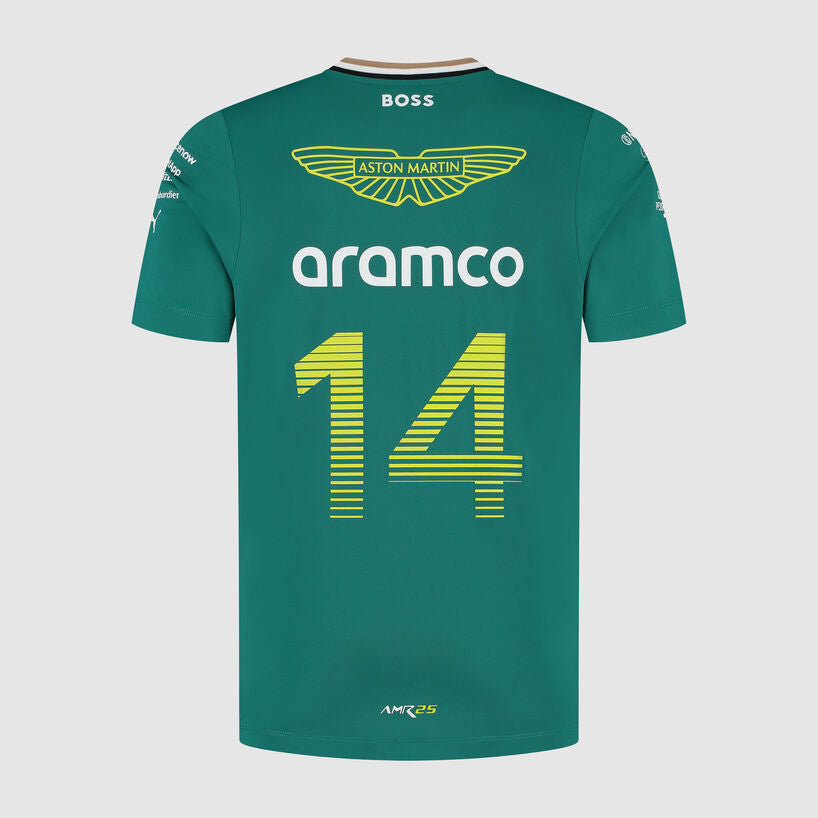 [Pre-Order] Aston Martin F1 2025 Fernando Alonso T-Shirt