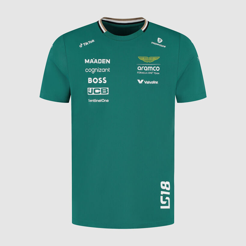 [Pre-Order] Aston Martin F1 2025 Lance Stroll T-Shirt